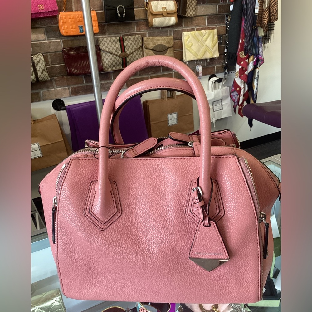 Rebecca Minkoff Pink Leather Satchel Bag